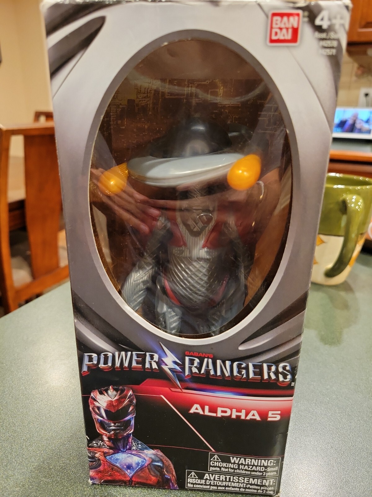 Power Rangers Alpha 5 Bandai Saban's Lightning Collection Action Figure ...