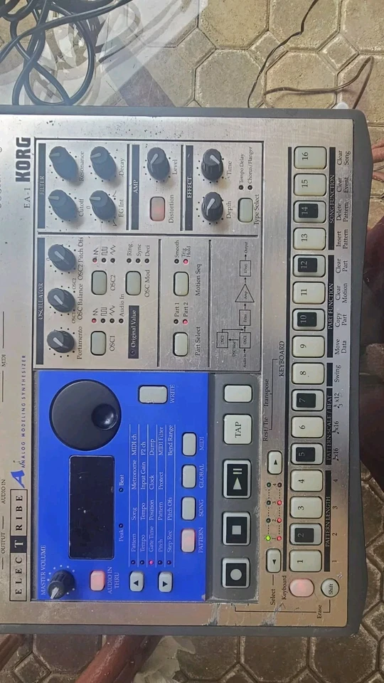 Vintage KORG ELECTRIBE A EA-1 Analog Modeling Synthesizer Working Tested - Image 3 of 4