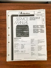 Quasar CS29YECS-29YE Radio / Stereo Service Manual *Original*