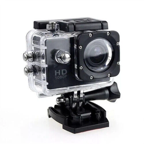 4K WiFi Action Camera Waterproof Sports Riding Camera HD 1080P Screen Underwater - Image 4 of 4