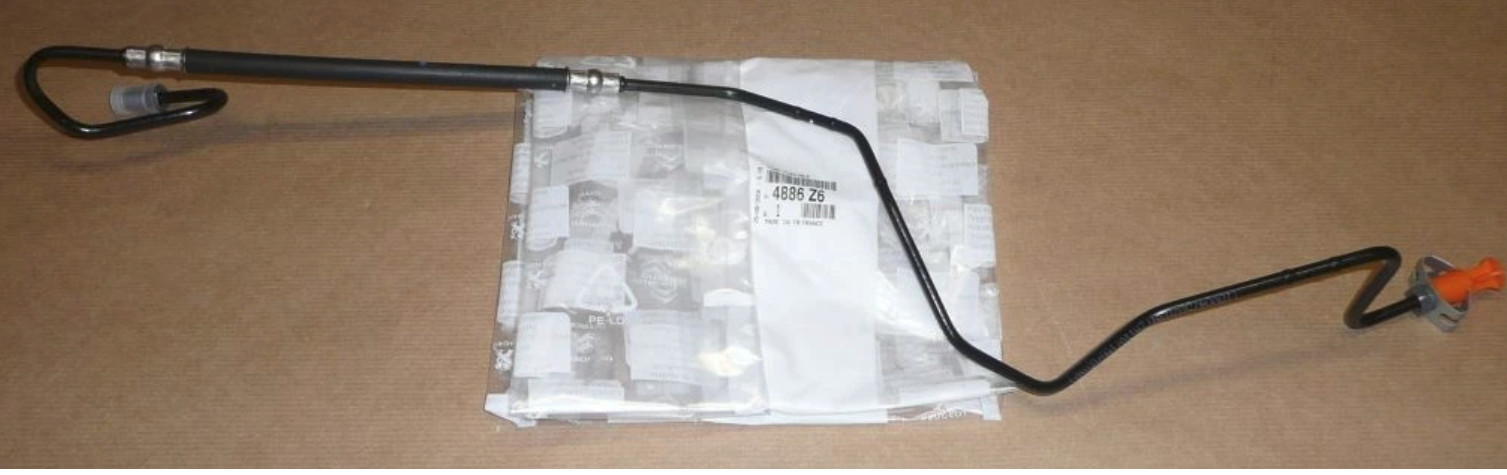 Tuyau de frein 4886.Z6 flexible haute pression anti-dilatation pour C4 et 307