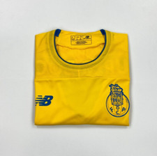 Men's NWD Yellow New Balance Football Shirt Large L FC Porto Away 2019/2020 A