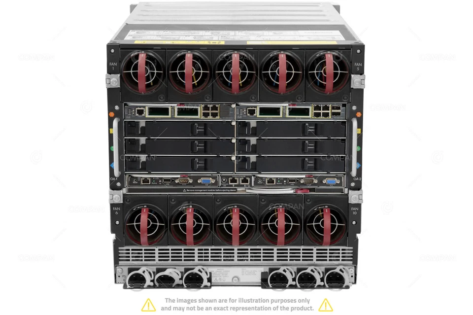 HPE C7000 16x BL460c Gen9 32x Xeon E5-2630 V4 1TB RAM 32x 146GB 15K 6G SAS Rails - Image 3 of 4