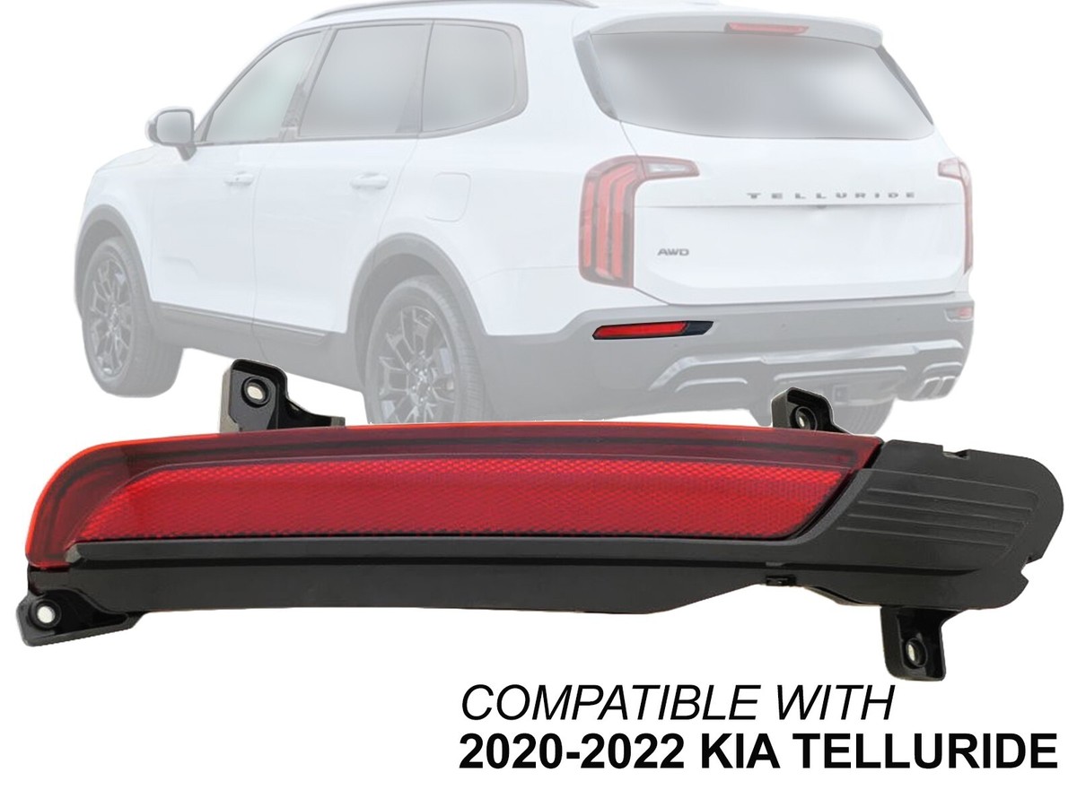 Rear Bumper Reflector 2020 2021 2022 Kia Telluride EX SX Driver