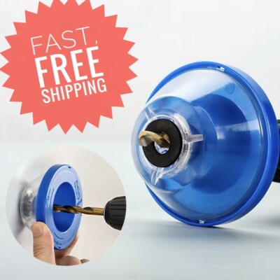 Electric Drill Dust Collector Dustproof Bowl Woodworking Home Universal New