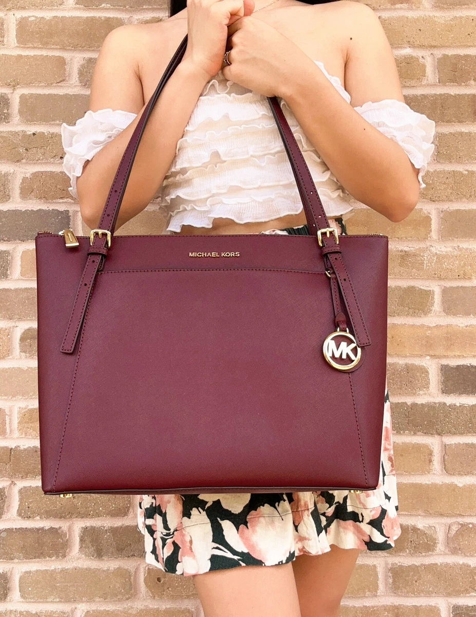 UNBOXING: MICHAEL KORS Voyager Large Logo Top-Zip Tote Bag 