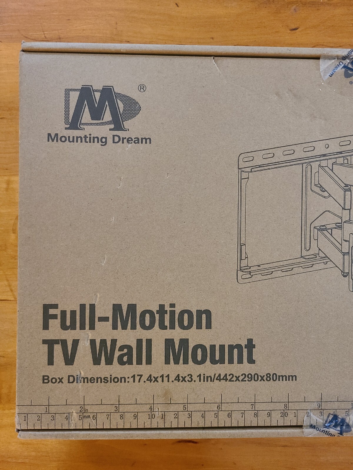 Mounting Dream MD2380 TV Wall Mount Bracket, Full Motion Dual