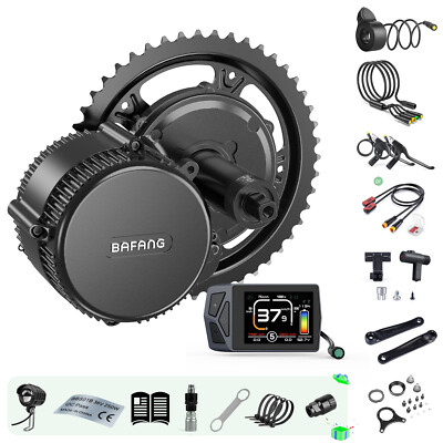 48V1000W 68mm Bafang EKD01 Mid Drive Motor Ebike Drive Conversion Kits US STOCK