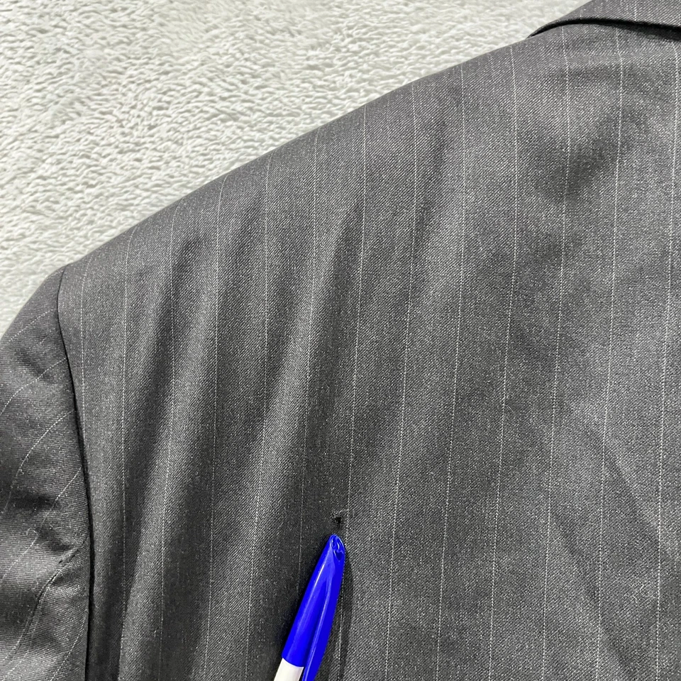 Abrigo deportivo Louis Roth para hombre 50R Blazer de colección hecho en Estados Unidos forrado a rayas Foto 4 de 4