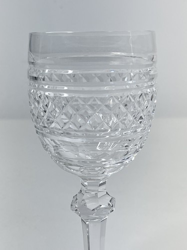 Juego de 2 copas de vino Castletown Waterford cristal blanco Irlanda 7,5 pulgadas - Imagen 4 de 8