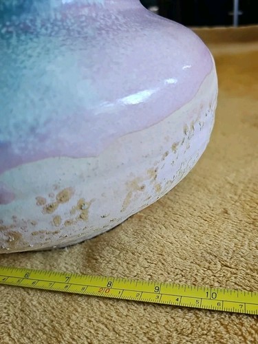 Tony Evans Raku Pottery 1980’s Ornamental Large Signed Numbered Vintage - Picture 11 of 11