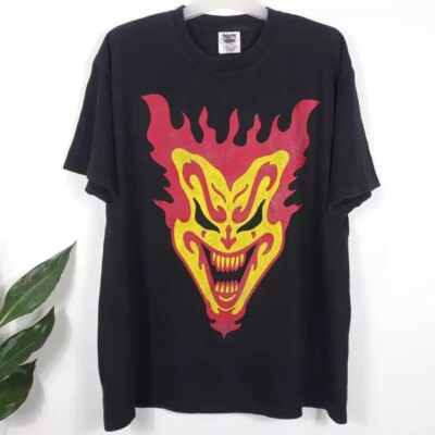 Insane Clown Posse Band Graphic Short Sleeve Black Unisex Tshirt Reprint S-5XL
