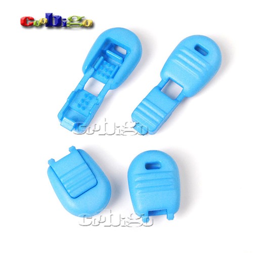 Zipper Pull Cord Ends Cord Lock Stopper Backpack Garment Cord Rope Bag Parts - Picture 14 of 16