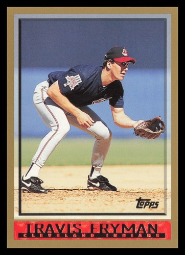 1998 Topps #390 Travis Fryman Cleveland Indians Baseballkarte - Bild 1 von 2