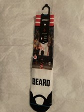 Stance NBA Future Legends THE BEARD James Harden #13 Rockets Socks Size: Large