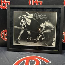 Jake Lamotta Raging Bull Boxing Signed Framed 16x20 Photo Autographed JSA