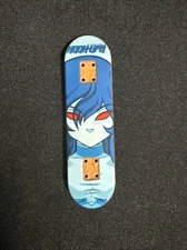 Tech Deck Hook Ups Jeremy Klein Red Eyes Blue Alien Anime Girl