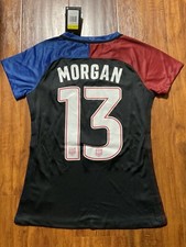 2016 USWNT Alex Morgan #13 Soccer Football Jersey Kit Futbol USA USMNT Women S/S