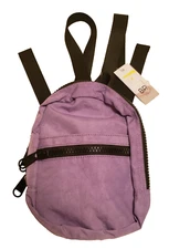 BP. Nordstrom Sporty Purple Mini Adjustable Backpack Nylon NWT