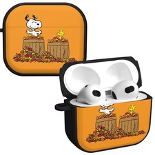 Peanuts Thanksgiving HDX Case Cover Compatible with Apple AirPods Gen 3