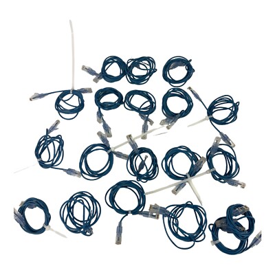 Lot of 18: 5 FT CAT5E CAT5 RJ45 ETHERNET CABLE LAN NETWORK PS3 XBOX