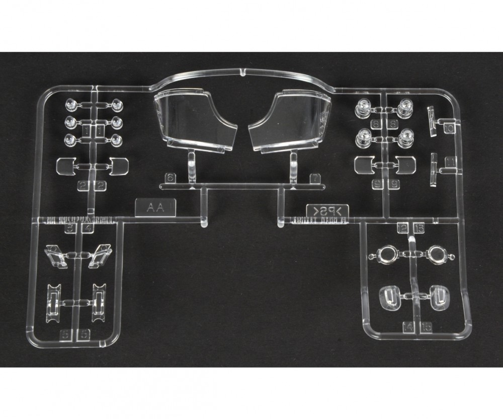 Tamiya 319000498 - AA Parts Clear Glasses MB Actros 56335 - New