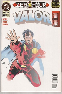 VALOR #23   STUART IMMONEN COVER ART   ZERO HOUR TIE-IN - 1994
