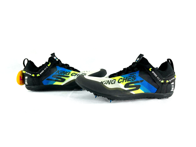 陸上競技 Skechers Speed Ches MD Skechers GoRun Speed XC-S King Ches Track/ Field Cleats, Black