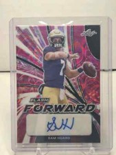 2022 SAM HUARD LEAF FLASH FLASH FORWARD SIGNATURES PINK AUTO 1/10 🔥🔥