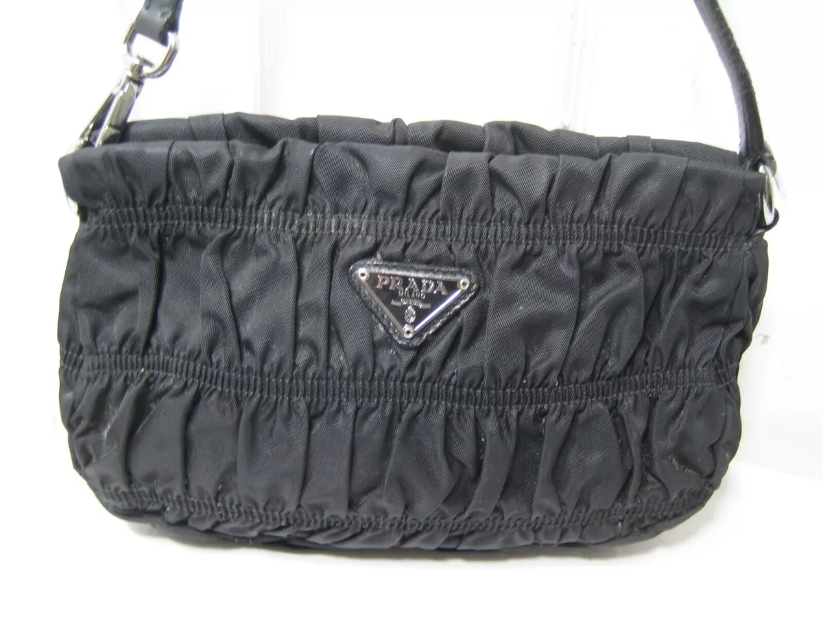 Prada Women Prada Saffiano Leather Mini-Bag Black