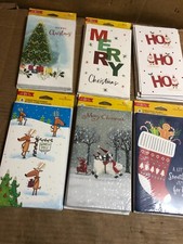Lot of 52 Assorted CHRISTMAS HOLIDAYS Greeting Cards Envelopes