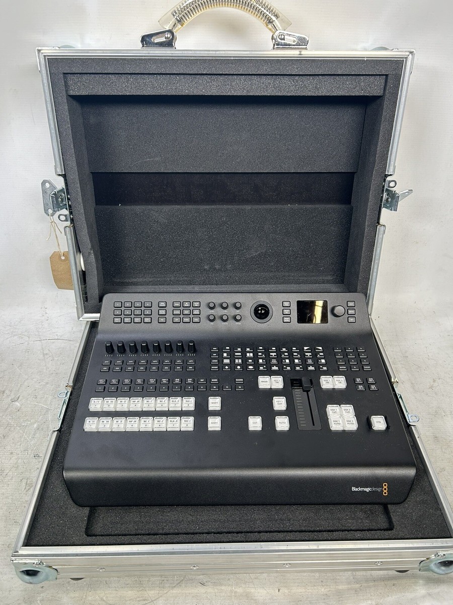 Blackmagic Design ATEM Television Studio Pro 4K with flight case