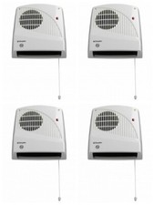 4 x Dimplex FX20VE Downflow Fan Heaters with Pullcord & Runback Timer - 2kW