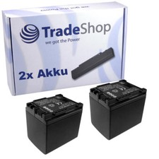 2x BATTERIA 2100mAh per chip Canon iVIS HF-10 HF-11 HF-100 HF-S-11 HG-21