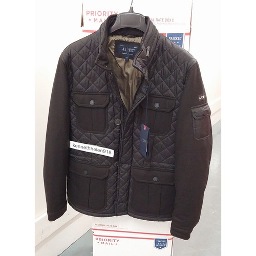 ARMANI JEANS MENS QUILTED NYLON 