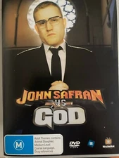 JOHN SAFRAN VS GOD (2 x DVD 2004 Madman) Like New 2DVD 0421