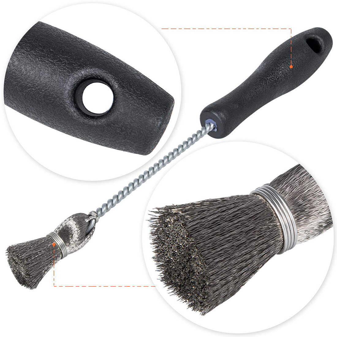 Cylinder Sleeve Clean Brush Kit 3252 for Ford GM/Chevrolet Caterpillar