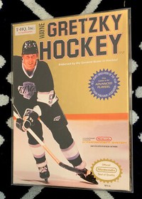 Wayne Gretzky Hockey NES Black Jersey Variant CIB MINTY Condition