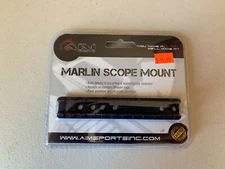 Aim Sports Marlin Scope Mount, 1 piece, fits flat top receivers, .22/centerfire