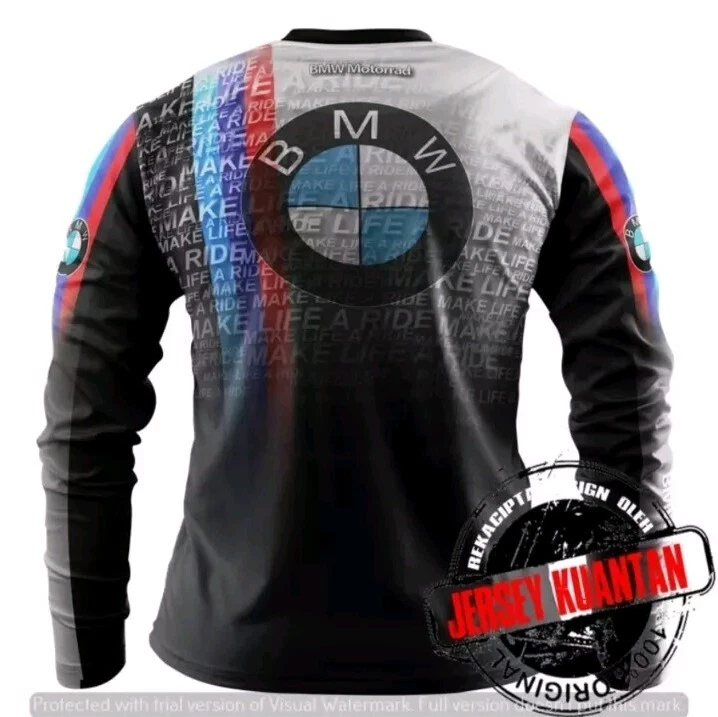 Nueva Camiseta BMW MOTORSPORT Manga Larga Moto M-3XL Foto 3 de 4