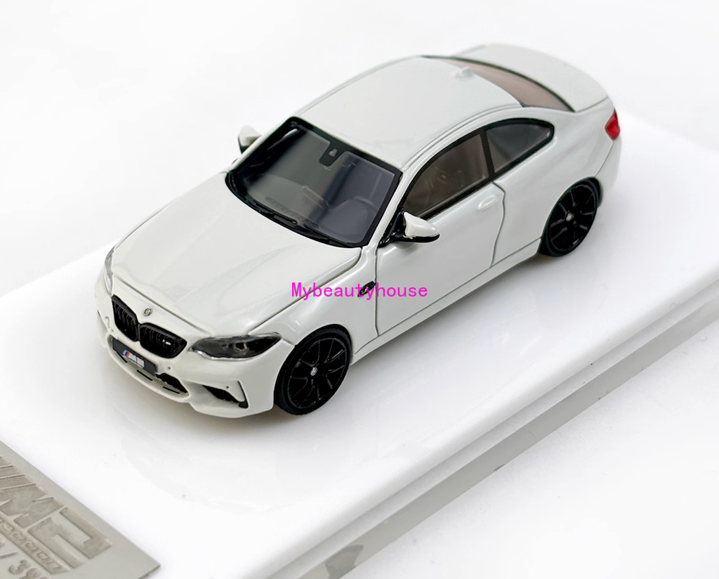 BZMW 1:64 White M2 Competition Coupe Sports Model Diecast