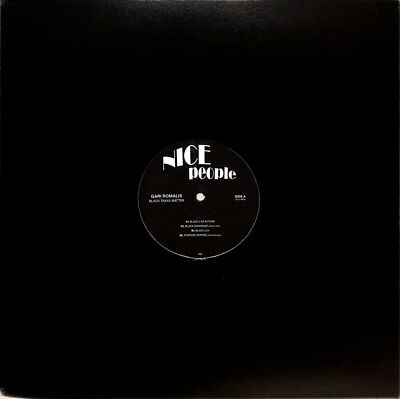 Gari Romalis / BLACK TRAXX MATTER / Nicepeople / NCP005 / 12 Inch