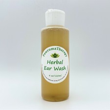 Herbal Ear Wash for Dogs and Cats 4 oz, Natural Ear Cleaner, Ear infection