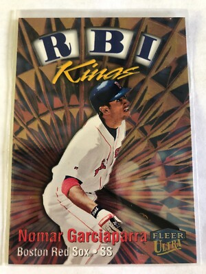 1999 Fleer Ultra RBI Kings Nomar Garciaparra #19 Boston Red Sox