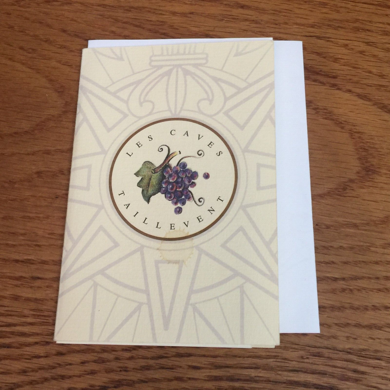 PARIS FRANCE RITZ RESTAURANT BROCHURE MENU RECEIPT TAILLEVENT JULES VERNE 1997