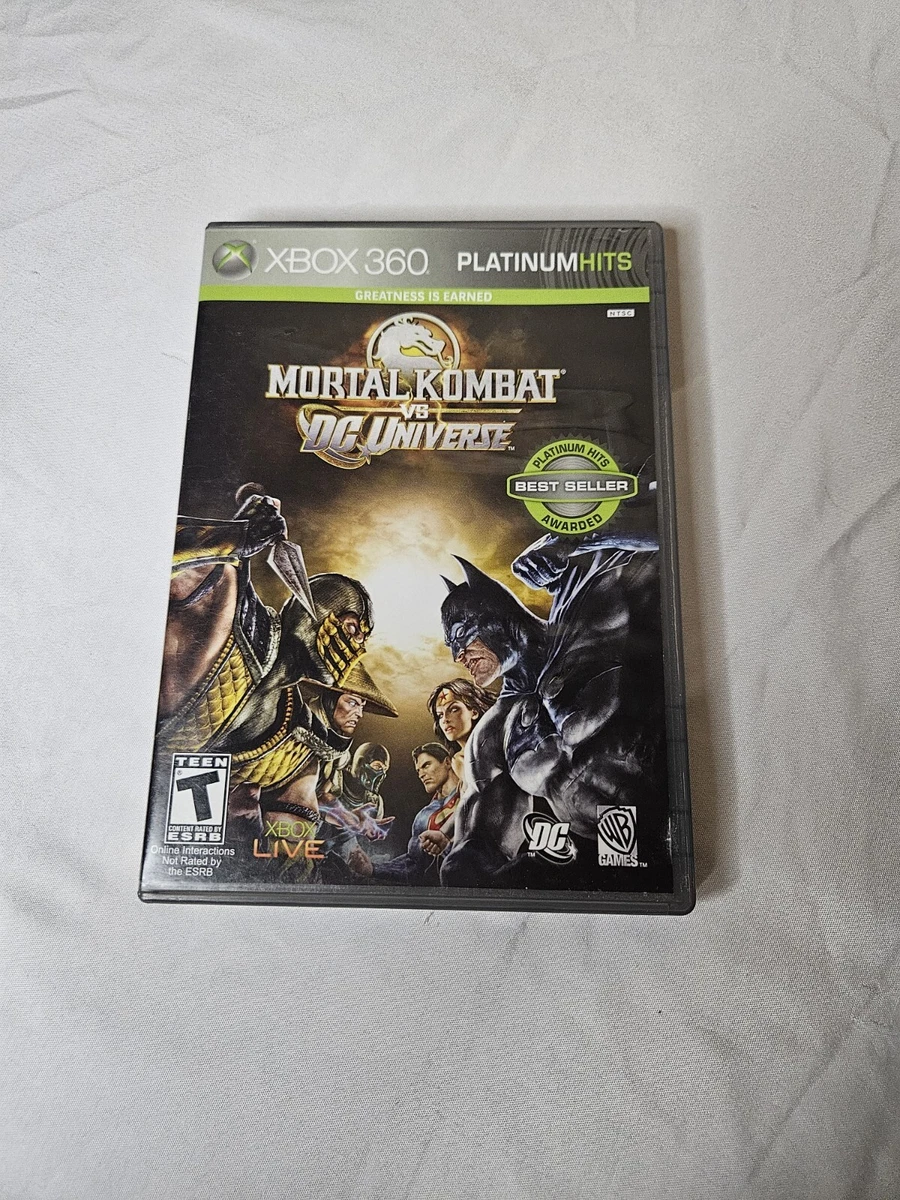 Jeu Xbox 360 Mortal Kombat VS DC Universe - Complet - Etat Correct, Jouable