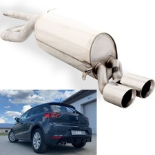 FOX Racinganlage ab Kat. Seat Ibiza V Typ KJ 1.0l 70/81/85kW 2x80mm Absorber