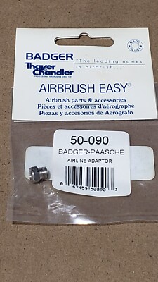 Badger - No. 50-090 - Badger-Paasche Airline Adaptor - NOS - Airbrush Part