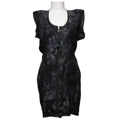 Firetrap, Kleid, Größe: S, model: beammer, Schwarz/Grau, Polyester/Viskose #rui