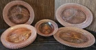 Vintage Pink Depression Glass Anchor Hocking Miss America 7 Dish Set ~Ships Fast